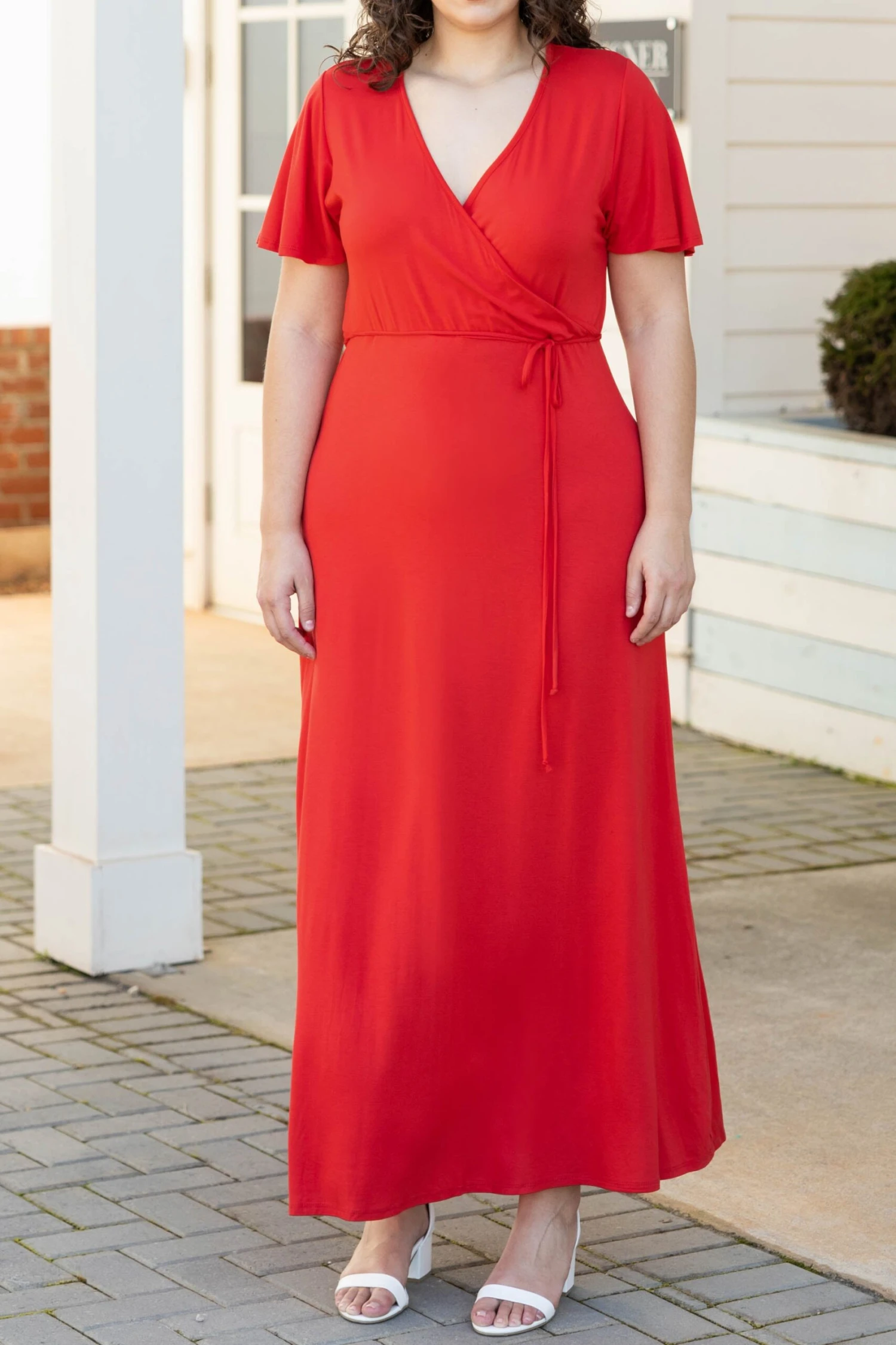 Fun And Joy Dress, Red 6 Fun And Joy Dress, Red - Image 4