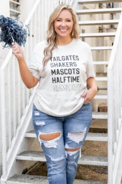 Gameday Essentials Tee, White