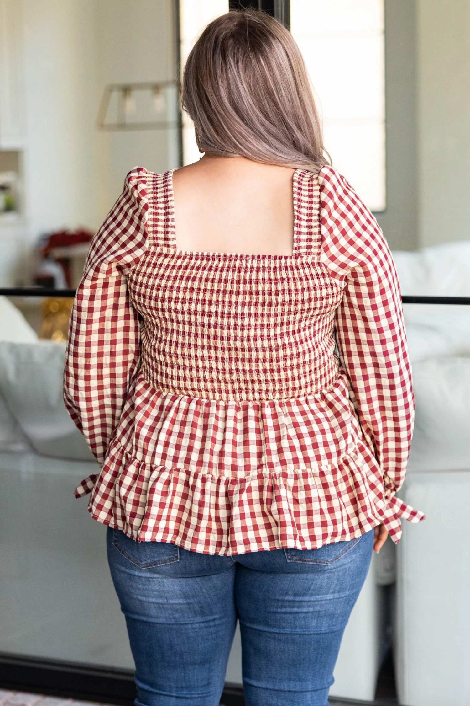 Good Morning Gorgeous Top, Burgundy 7 Good Morning Gorgeous Top, Burgundy - Image 5