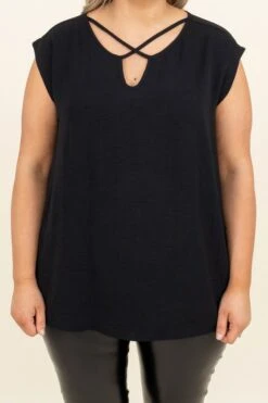 Graceful Side Top, Black -Deals Swish Tex Store GracefulSideTop Black 8712