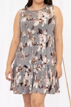 Graceful Song Dress, Gray -Deals Swish Tex Store GracefulSongDress Gray 8476