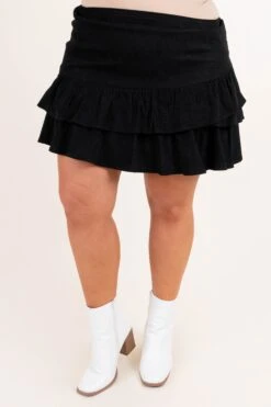 Happy To Hear Skirt, Black