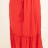Hidden Paradise Skirt, Red -Deals Swish Tex Store HiddenParadiseSkirt Red 8900