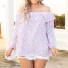 If It's Meant To Be Top, Lilac -Deals Swish Tex Store IfIt sMeantToBeTop Lilac 8983