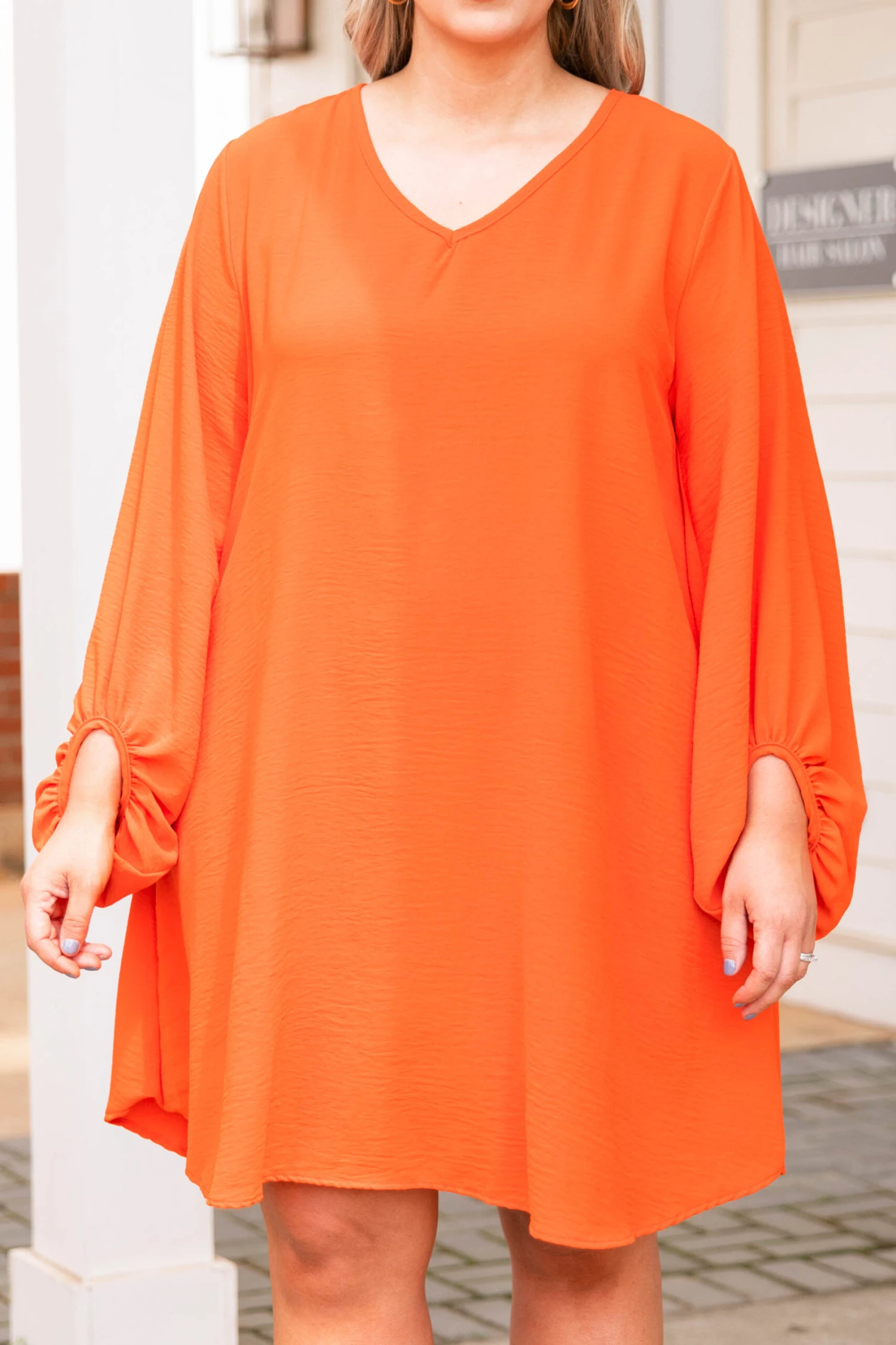 In Her Spare Time Dress, Orange 6 In Her Spare Time Dress, Orange - Image 4