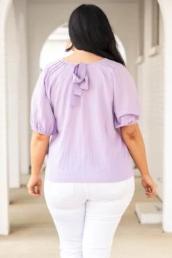 Keep It Classy Top, Lavender -Deals Swish Tex Store KeepItClassyTop Lavender 9795