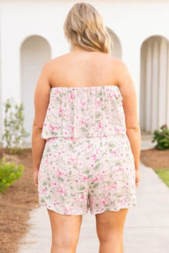 Life Is Beautiful Romper, Blush -Deals Swish Tex Store LifeIsBeautifulRomper Blush 2