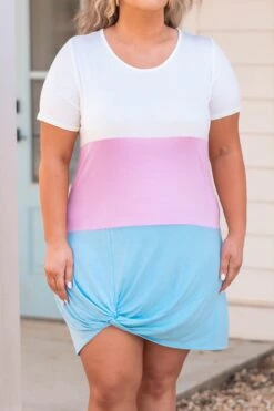 Living For Me Dress, Light Pink -Deals Swish Tex Store LivingForMeTop LightPink 4