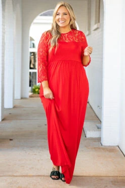 Looking Elegant Maxi Dress, Red 9 Looking Elegant Maxi Dress, Red -Deals Swish Tex Store LookingElegantMaxiDress Red 4