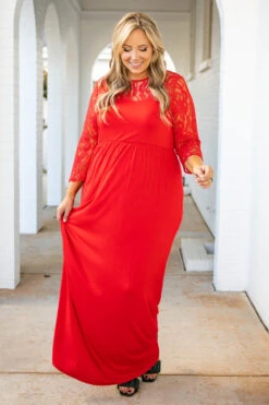 Looking Elegant Maxi Dress, Red 8 Looking Elegant Maxi Dress, Red -Deals Swish Tex Store LookingElegantMaxiDress Red 5