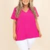 Looking For Love Top, Fuchsia -Deals Swish Tex Store LookingForLoveTop Fuchsia 6