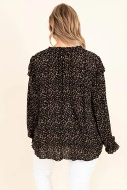 Looking Straight Ahead Top, Black -Deals Swish Tex Store LookingStraightAheadTop Black 9937