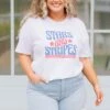 Love The Stars And Stripes Tee, White