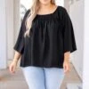 Lush Embrace Top, Black -Deals Swish Tex Store LushEmbraceTop Black 9911