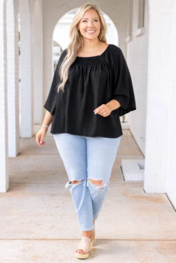 Lush Embrace Top, Black -Deals Swish Tex Store LushEmbraceTop Black 9912