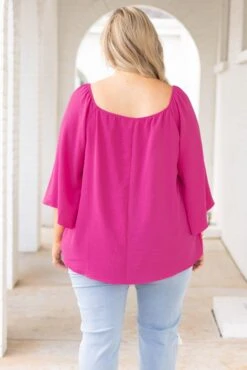 Lush Embrace Top, Fuchsia -Deals Swish Tex Store LushEmbraceTop Fuschia 9896