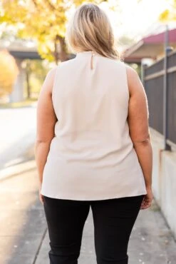 Make A Change Top, Cream -Deals Swish Tex Store MakeAChangeTop Cream 1008