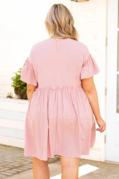 Maybe Some Day Dress, Blush -Deals Swish Tex Store MaybeSomeDayDress Blush 0974