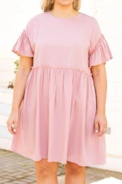 Maybe Some Day Dress, Blush -Deals Swish Tex Store MaybeSomeDayDress Blush 0978