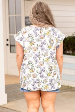 Meadow Moments Top, Off White -Deals Swish Tex Store MeadowMomentsTop OffWhite 1205