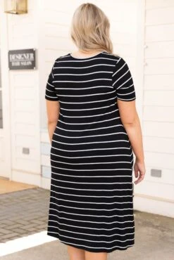 Midnight Flight Dress, Black-Ivory -Deals Swish Tex Store MidnightFlightDress Black Ivory 1202