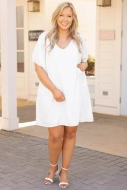 Million Years Ago Dress, Off White -Deals Swish Tex Store MillionYearsAgoDress OffWhite 1794