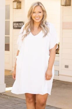 Million Years Ago Dress, Off White