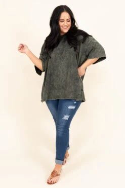 My Boyfriend Tee, Neon Army Green -Deals Swish Tex Store MyBoyfriendTee NeonArmyGreen 9286