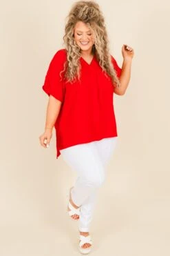 My Flow Top, Red -Deals Swish Tex Store MyFlowTop Red 5