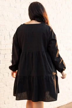 My Heart Goes On Dress, Black -Deals Swish Tex Store MyHeartGoesOnDress Black 0016