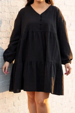 My Heart Goes On Dress, Black -Deals Swish Tex Store MyHeartGoesOnDress Black 0017