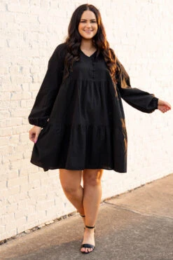 My Heart Goes On Dress, Black -Deals Swish Tex Store MyHeartGoesOnDress Black 0021