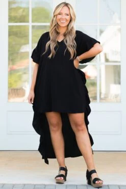 Never Afraid Dress, Black -Deals Swish Tex Store NeverAfraidDress Black 5