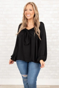Never Hold Back Top, Black