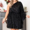 New Year's Eve Night Out Dress, Black
