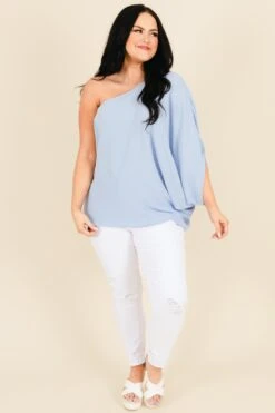 Nice Weather Out Top, Periwinkle 10 Nice Weather Out Top, Periwinkle -Deals Swish Tex Store NiceWeatherOutTop Periwinkle 5