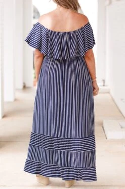 Not An Illusion Maxi Dress, Navy-Ivory 12 Not An Illusion Maxi Dress, Navy-Ivory -Deals Swish Tex Store NotAnIllusionMaxiDress Navy Ivory 1