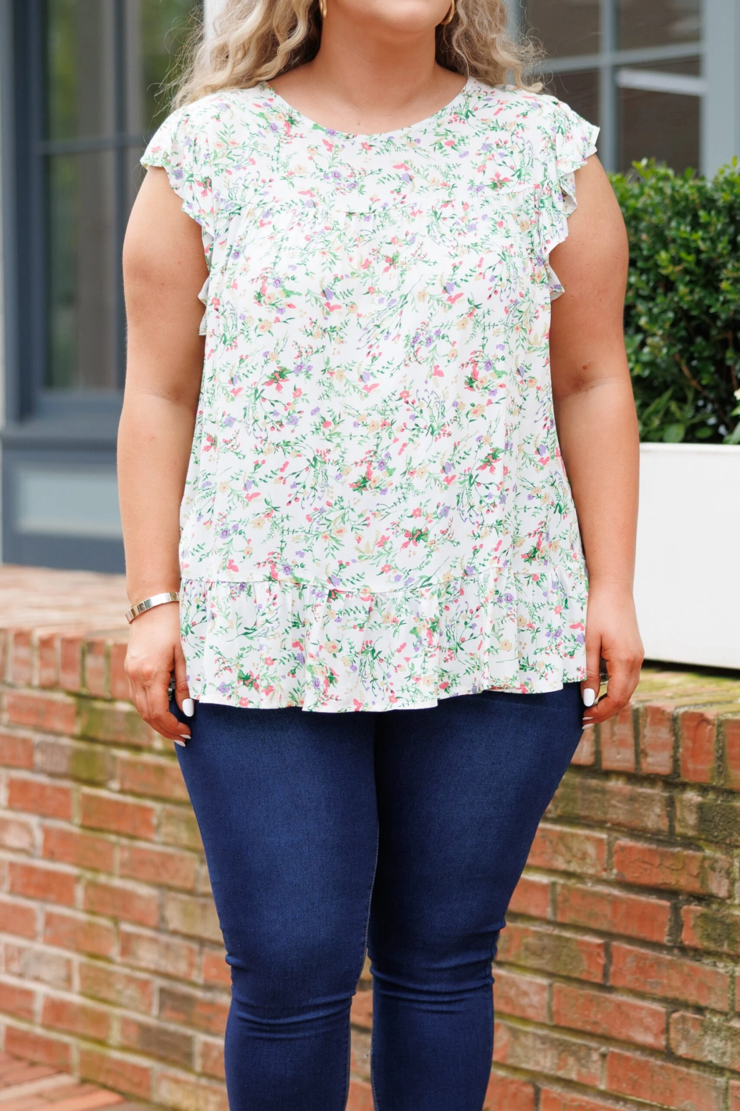 Oh What A Night Top, White 6 Oh What A Night Top, White - Image 4