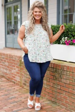 Oh What A Night Top, White 10 Oh What A Night Top, White -Deals Swish Tex Store OhWhatANightTop White 5