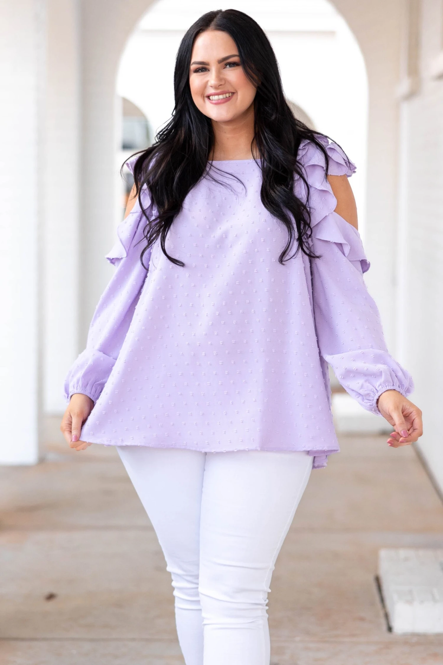 Out Of The Rain Top, Lavender 3 Out Of The Rain Top, Lavender