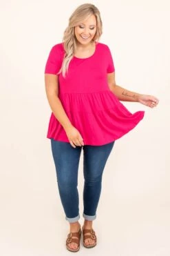 Pacific Coast Party Top, Fuchsia -Deals Swish Tex Store PacificCoastPartyTop Fuchsia 2