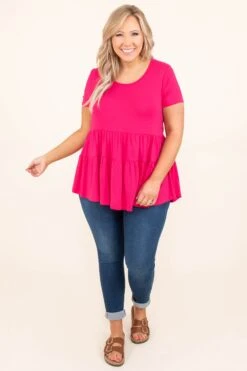 Pacific Coast Party Top, Fuchsia -Deals Swish Tex Store PacificCoastPartyTop Fuchsia 3