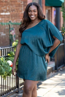 Ready For The Night Dress, Hunter Green