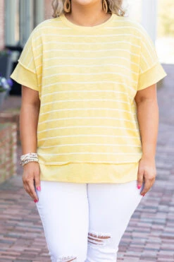 Reminds Me Of Me Top, Yellow -Deals Swish Tex Store RemindsMeOfMeTop Yellow 1903