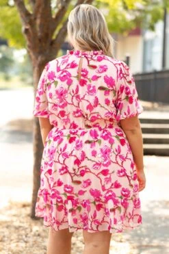 Rose Gardens Dress, Blush 12 Rose Gardens Dress, Blush -Deals Swish Tex Store RoseGardensDress Blush 9910