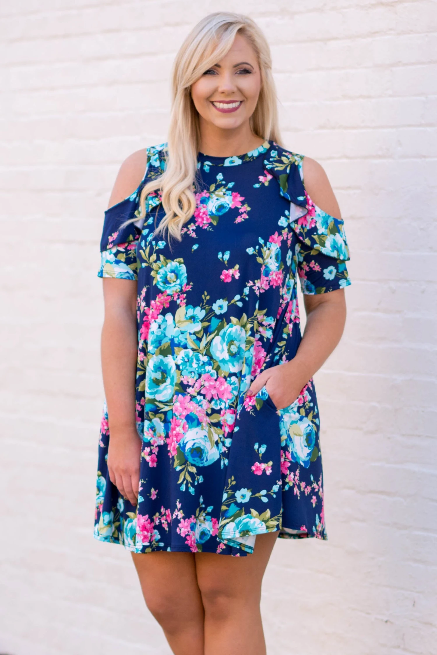 Happy Dreamer Dress, Navy 3 Happy Dreamer Dress, Navy