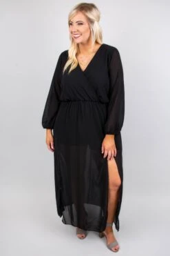 Dream Date Maxi Dress, Black