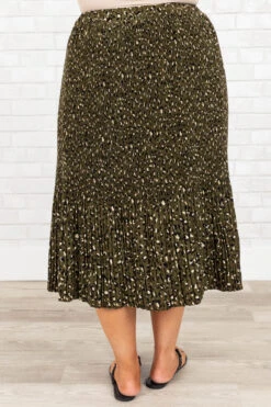 Scenic Sights Skirt, Green -Deals Swish Tex Store ScenicSightsSkirt Green 0167