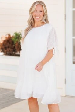 Sense Of Belonging Dress, Off White