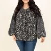 Shy Around You Top, Black -Deals Swish Tex Store ShyAroundYouTop Black 9691